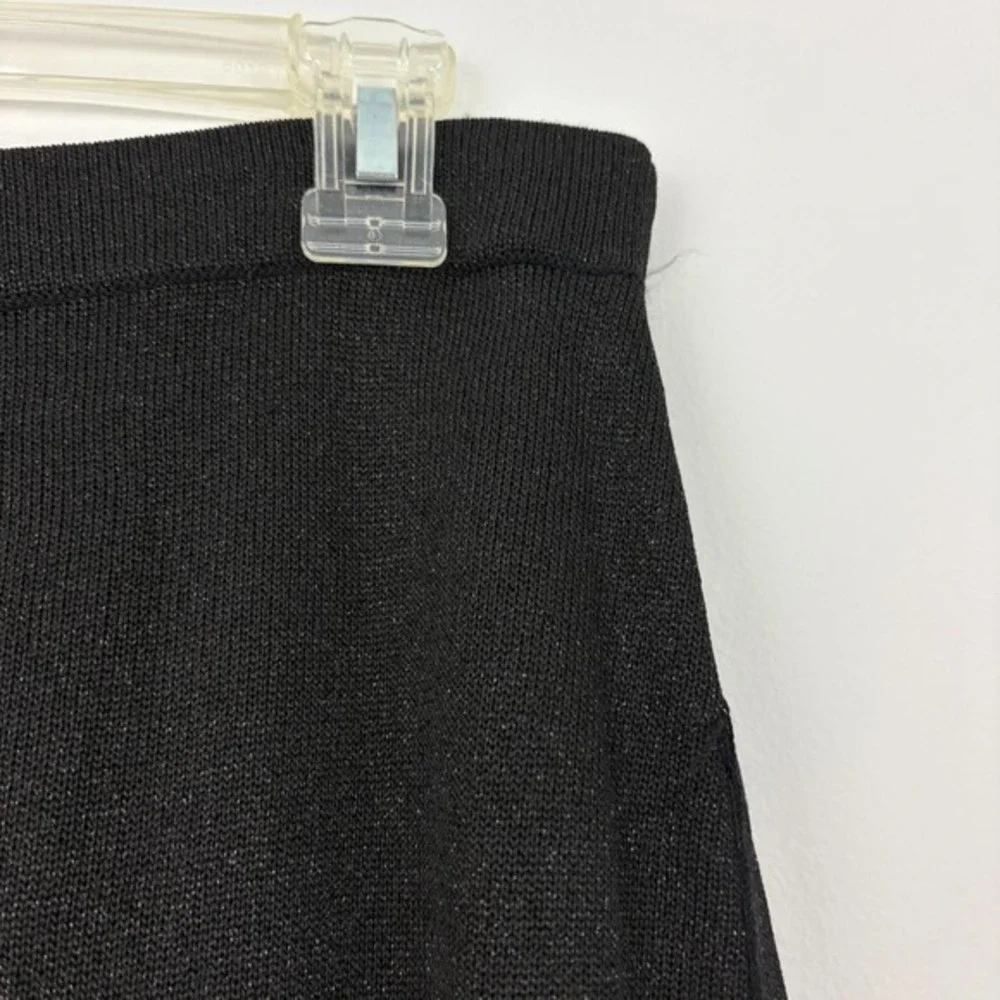 NWT St. John Couture Pencil Skirt Size 10 Metallic Knit Quiet Luxury Old‎ Money - Picture 3 of 8